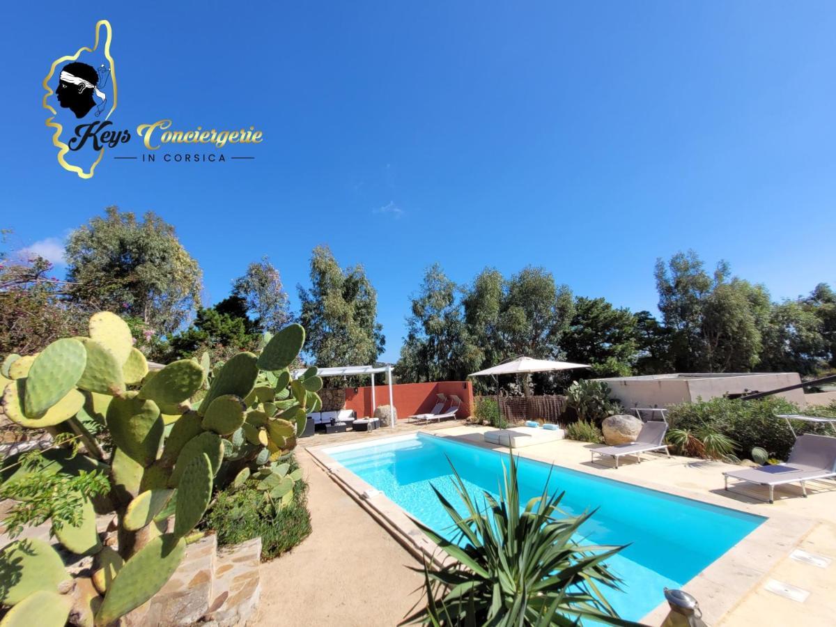 Casa Salya 8 Pers Piscine Privee Chauffee San Cipriano Vila Lecci Exterior foto